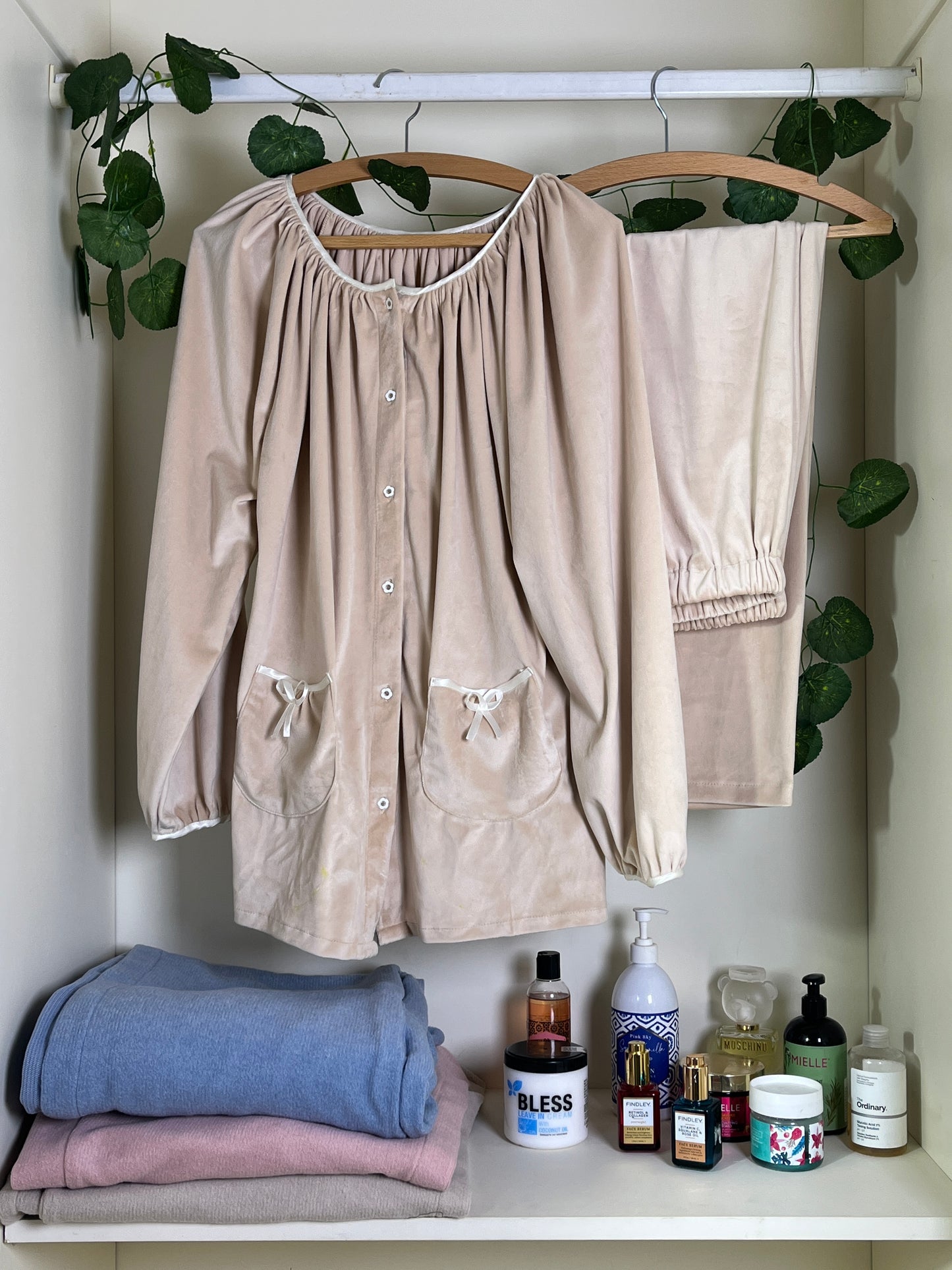 Satin Bow Pyjamas