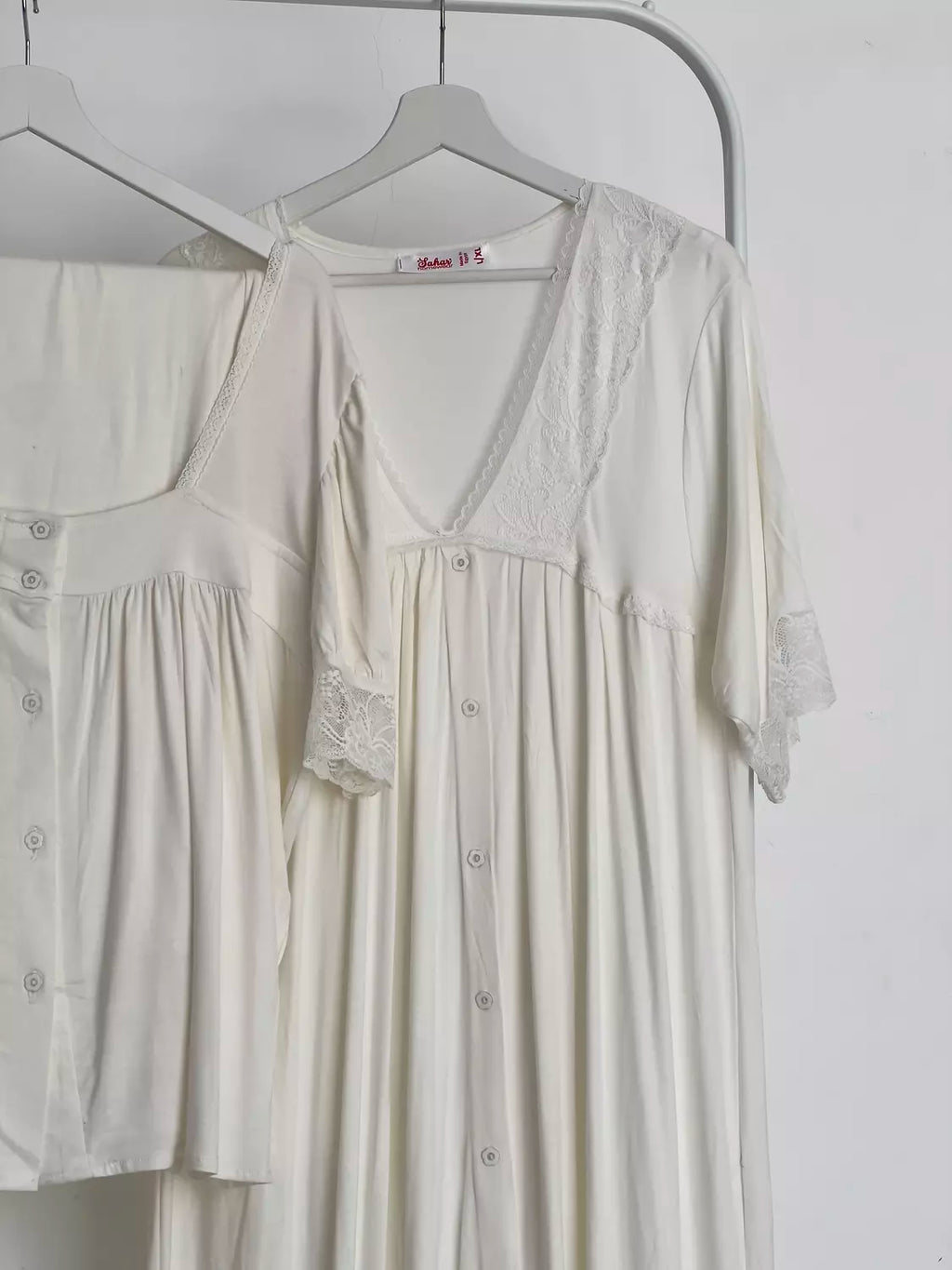 White Lace Nightgown