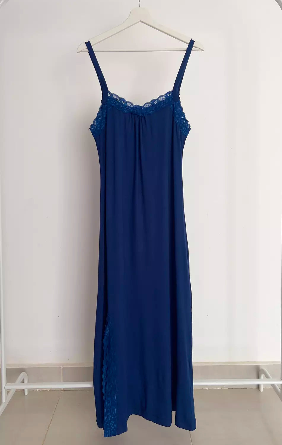 Navy Night Gown
