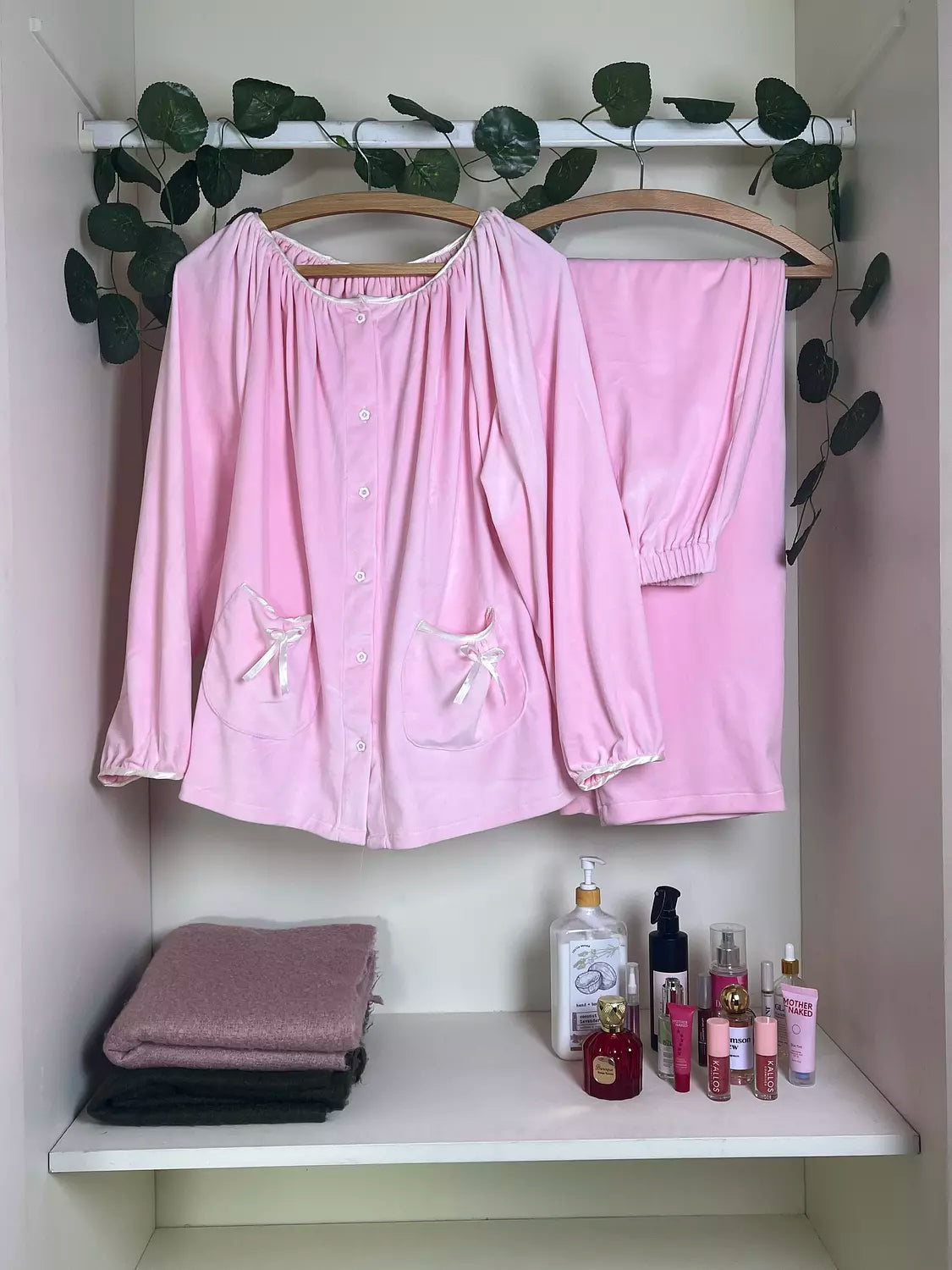 Satin Bow Pyjamas