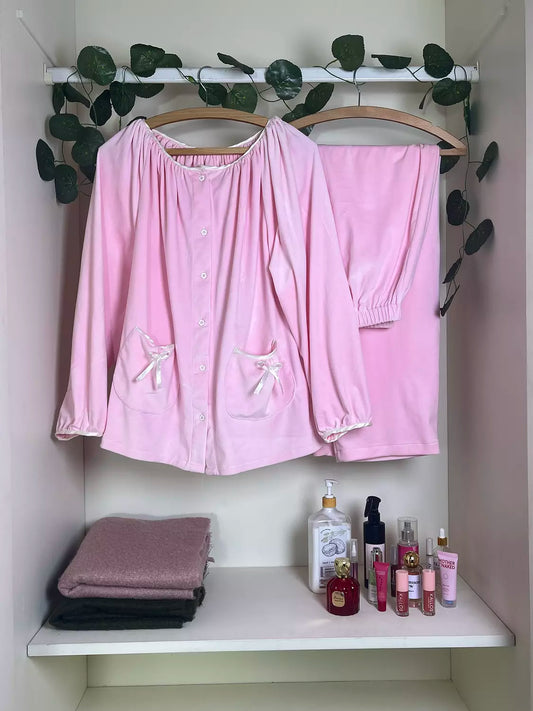 Satin Bow Pyjamas